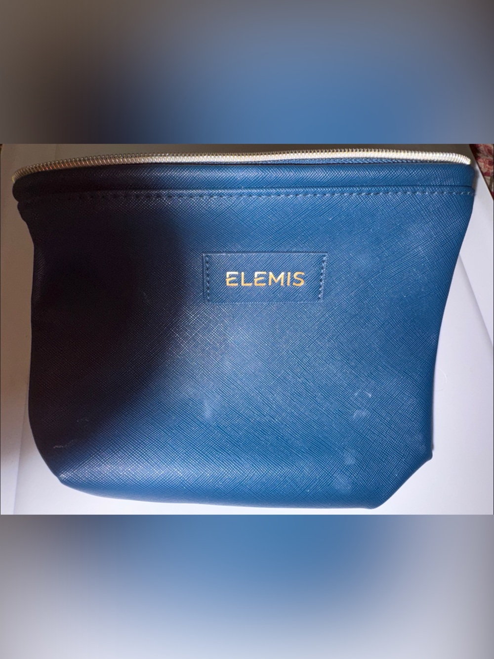 ELEMIS Men's Dark Blue Zip Toiletry 👝